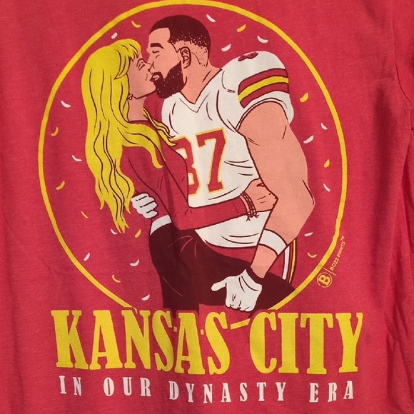 Red Kansas City Graphic Tee - Picture 3 of 3